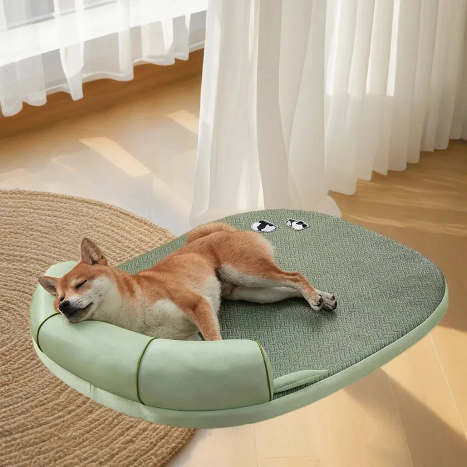 Summer Supplies for Dogs Cooling Mat Labrador Goods Animals Dog House Indoor Beds Tiny Pets Accessories Bed Big Pet Products Pup